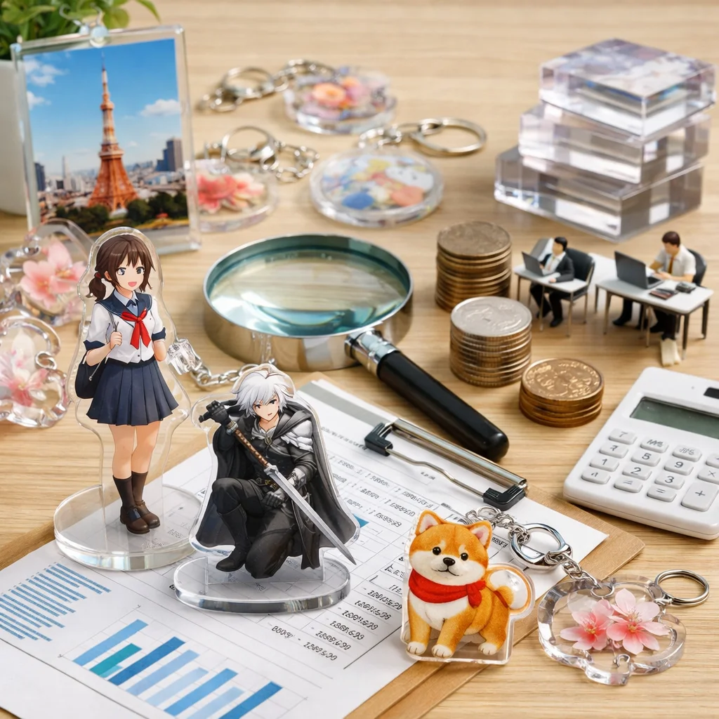 アクリルグッズ価格一覧業者比較｜選び方とお得情報を徹底解説