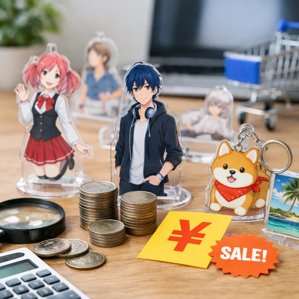 アクリルグッズ激安比較業者！選び方とおすすめランキング